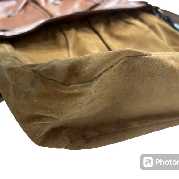 Patricia Nash Patchwork Armeno Leather Messenger Crossbody. - Picture 7 of 9